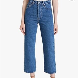 Levi's Women's Premium Ribcage Straight Ankle Jeans